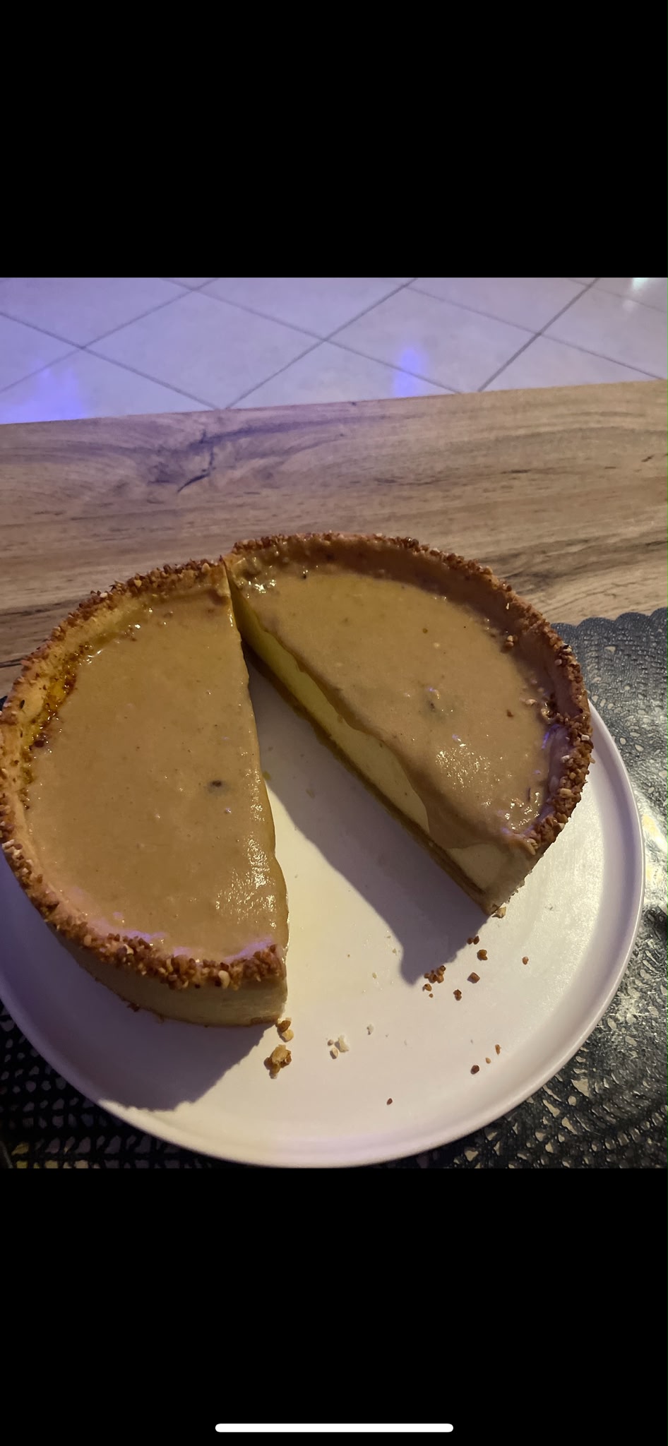 Flan praliné